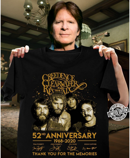 52 Years Creedence Clearwater Revival Shirt