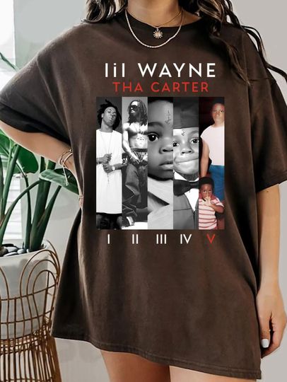 Lil Wayne Tha Carter 3 Tour Vintage Shirt, Lil Wayne Shirt, Lil Wayne Merch, Lil Wayne Rap Tee
