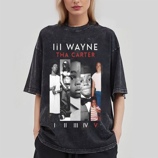 Lil Wayne Tha Carter 3 Tour Vintage Style T-Shirt, Lil Wayne Shirt, Lil Wayne Merch, Lil Wayne Tour 2023 Shirt