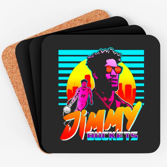 Retron Jimmy Butler Jimmy Buckets Vintage Coasters