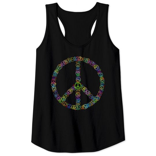 Peace Sign of Peace Signs Tank Tops