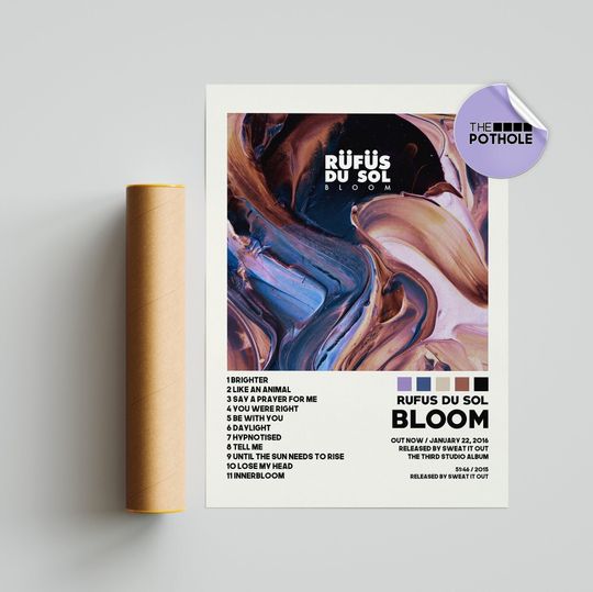 Rufus Du Sol Poster | Bloom Poster