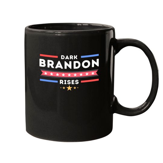 Dark Brandon Mugs - Brandon Joe Biden Dark Meme Pro Biden Mugs