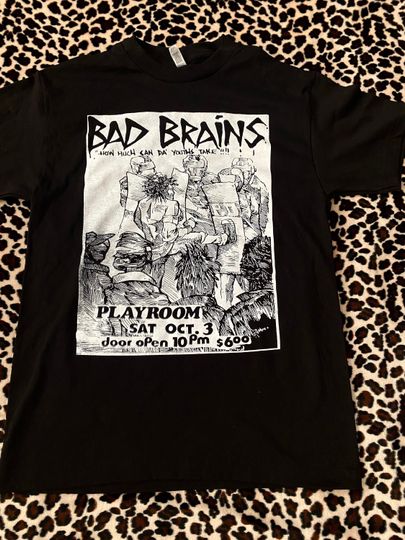 Bad Brains Vintage Flyer T-Shirt