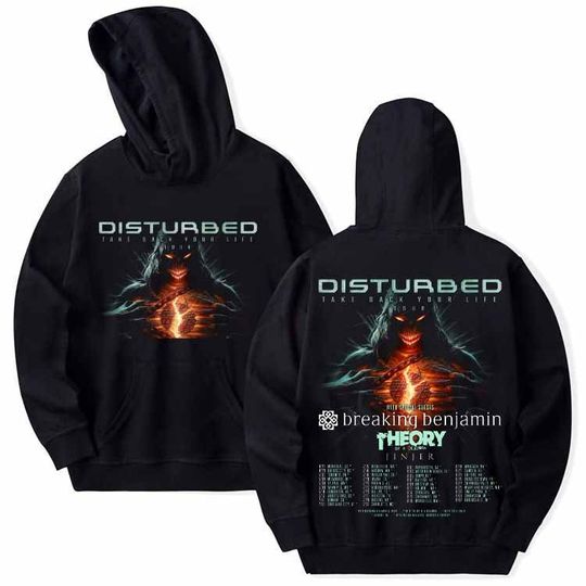 Disturbed Take Back Your Live 2023 Tour 2 Sides Shirt, Disturbed Tour Concert hoodie, Take Back Your Life 2023 Merch