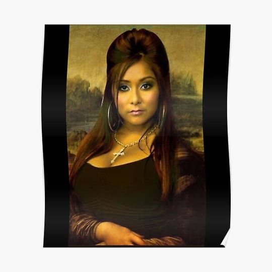 Snooki Mona Lisa Premium Matte Vertical Poster