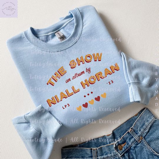 Niall Horan, The Show album shirt