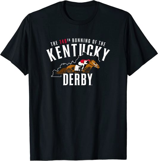 Kentucky Derby Officially Licensed 149th Running Logo T-Shirt