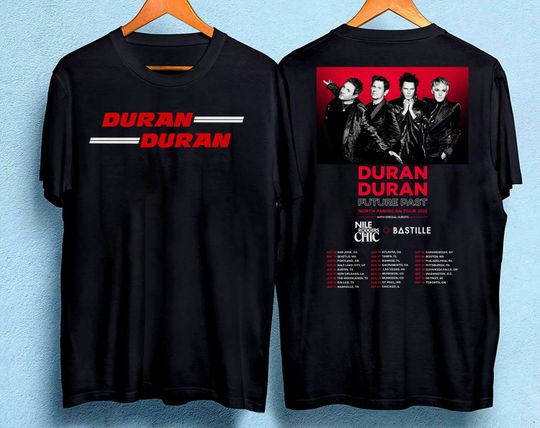 North American Tour 2023 Duran Duran Future Past Tour Shirt, Duran Duran Shirt, Music Tour 2023