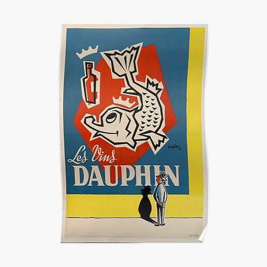 Les Vins Dauphin Premium Matte Vertical Poster