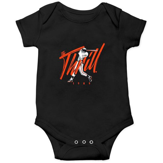 Officially Licensed Will Clark - Will Clark The Thrill Onesies Onesies