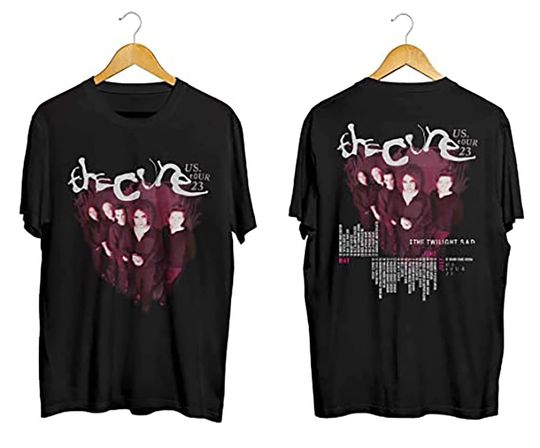 The Cure Vintage Shirt, The Cure Shirt, The Cure Twilight Sad Tour 2023 Shirt, The Cure Concert 2023 Concert Shirt