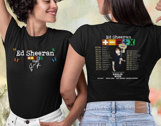 Ed Shee Tour 2023 Bad Habit T-Shirt, Mathematics Tour 2023 Shirt, Ed Shee