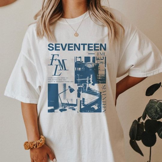 Vintage Seventeen Shirt. Seventeen Album Shirt. Seventeen Be The Sun