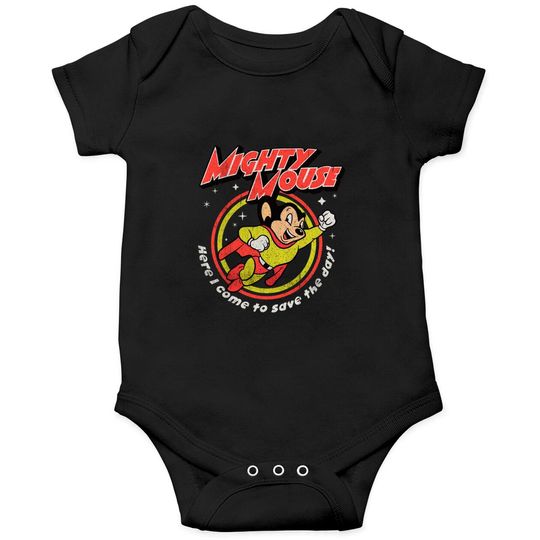 Mighty Mouse Worn Onesies