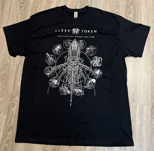 Sleep Token Official 2023 U.s. Tour Shirt Mint Unworn Xl Nothingmore Shirt