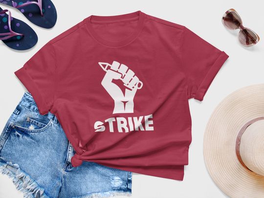 Writers Strike Shirt, Support Writers Guild of America Strike, Strike Apparel, Writer Shirt