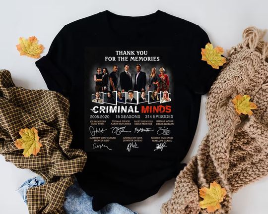 Criminal Minds Movie Thanks For The Memories T-Shirt