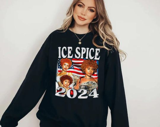 Vintage Ice Spice 2024 sweatshirt