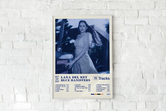 Lana del rey poster, Room Decor Aesthetic Vintage