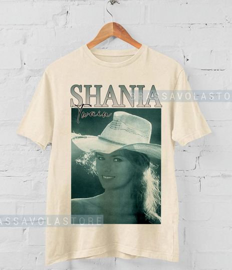 90s Retro Shania Twain T-shirt