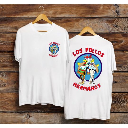 Los Pollos Hermanos 2 sided T-shirts ,Heisenberg,Breaking Bad Shirts