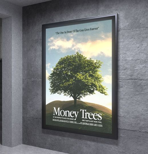 Zach Bryan Album Poster, Money Tree Poster