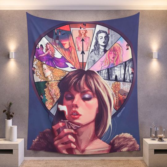 Taylor Tapestry For Room Taylor Eras Tour Taylor Tapestries