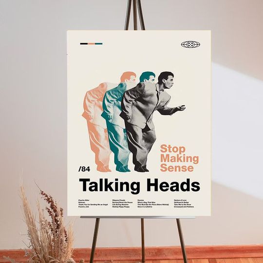 Talking Heads - Stop Making Sense poster