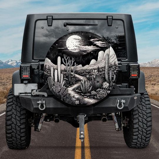 Spare Tire Cover Desert Nights