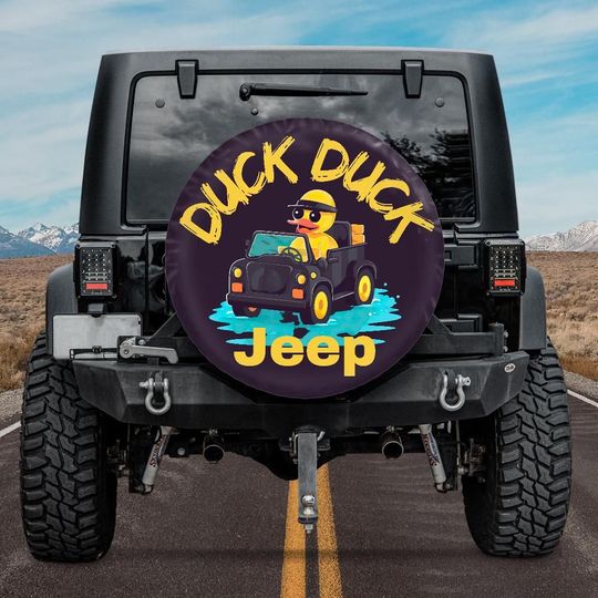 Spare Tire Cover Duck Duck Jeep Shadow