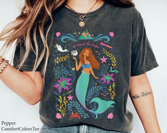 Ariel Beyond The Surface Shirt, Disney The Little Mermaid 2023 Shirt