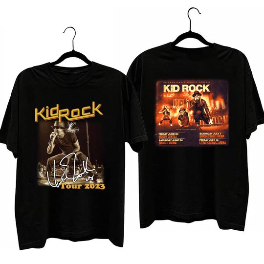 Kid Rock World Tour 2023 T-Shirt