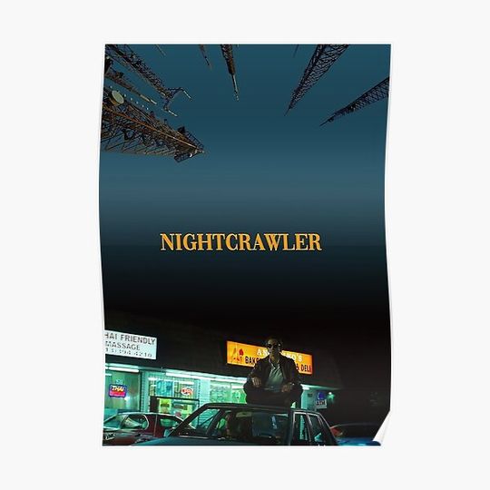 NIGHTCRAWLER reversal Premium Matte Vertical Poster