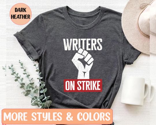 Writers Guild Of America On Strike Shirt, America On Strike Shirt, Writer Shirt, WGA Strike Shirt
