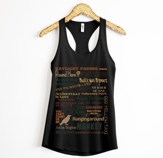 Counting Crows Concert Tank | Counting Crows Tank Top| Counting Crows Tank