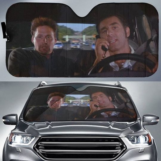 Seinfeld Funny Driving Car Auto Sun Shades