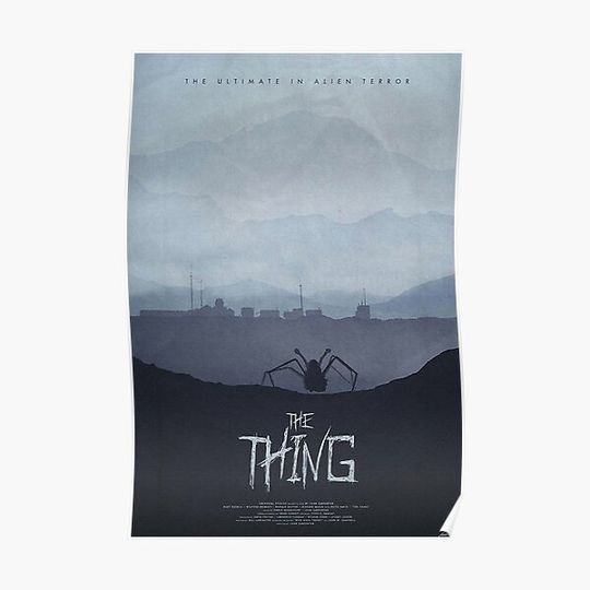 Winter  The Thing (1982) Poster Premium Matte Vertical Poster