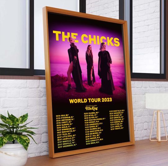 The Chicks World Tour 2023 Poster