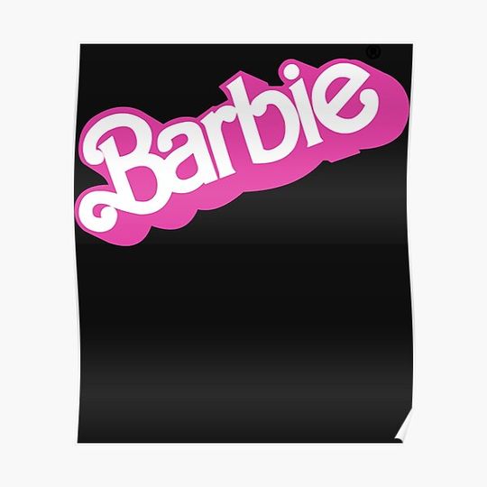 Barbie classic logo Premium Matte Vertical Poster