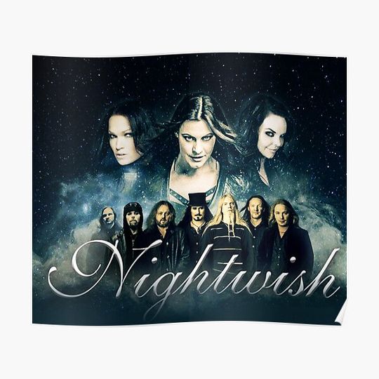 nightwish band rock favorite Premium Matte Vertical Poster