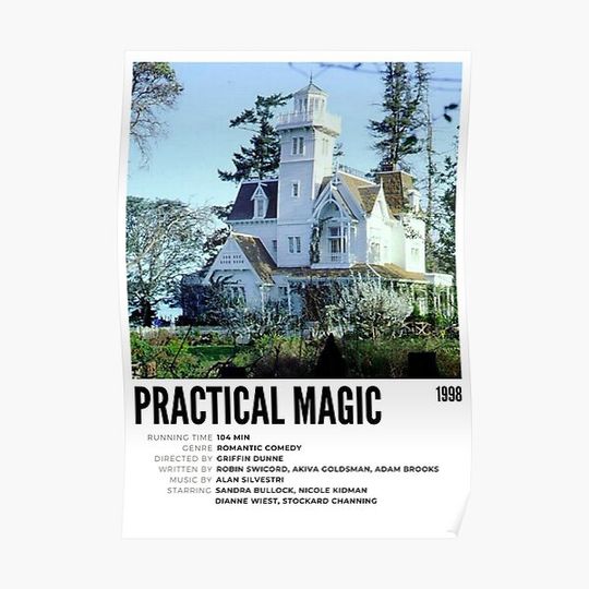 Practical Magic 1998 Premium Matte Vertical Poster