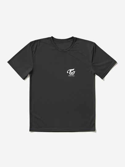 Twice Kpop logo Hangul Black White | Active T-Shirt