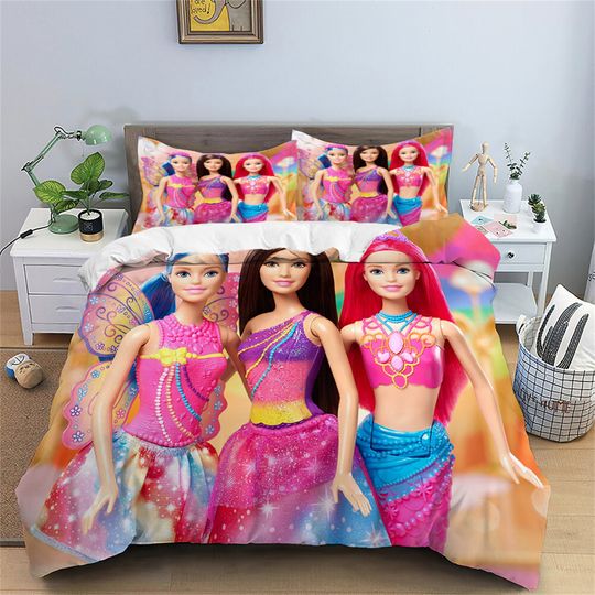 Disney Barbie Bedding Set