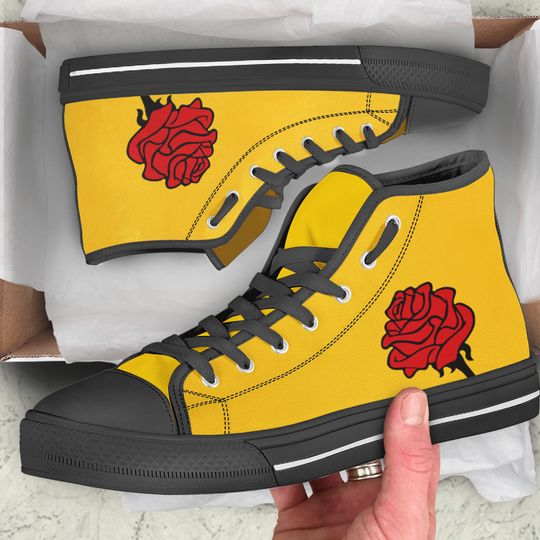 High Top Sneakers- Disney - Belle - Beauty and the Beast