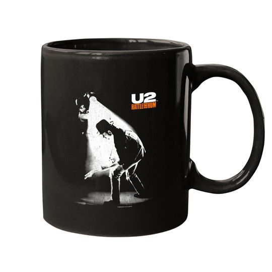 Vintage U2 Rattle And Hum Tour Mugs