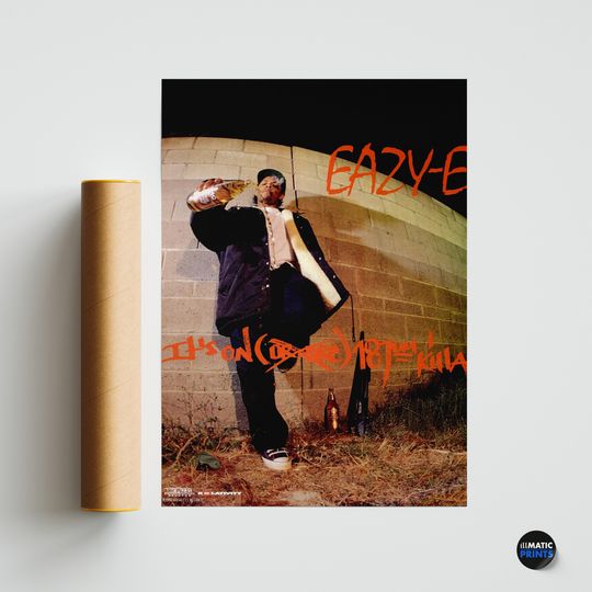 Rare Eazy-E - Killa Album Vintage Poster -