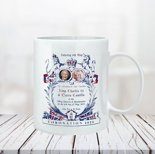 King Charles III & Camilla Coronation 2023 Mug