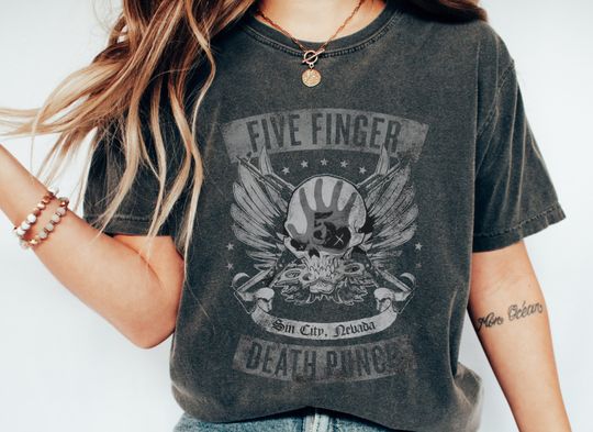 Comfort Colors Five Finger Death Punch Vintage T-Shirt,