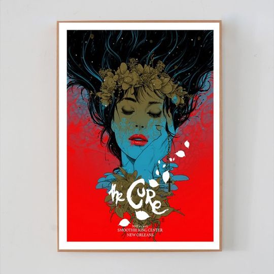 The Cure New Orleans LA 2023 Poster